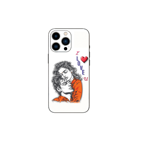 Love Mobile back skin