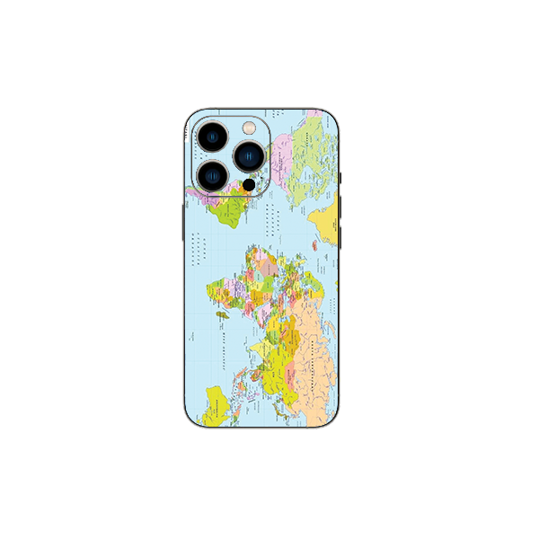 Trending Map Mobile back skin