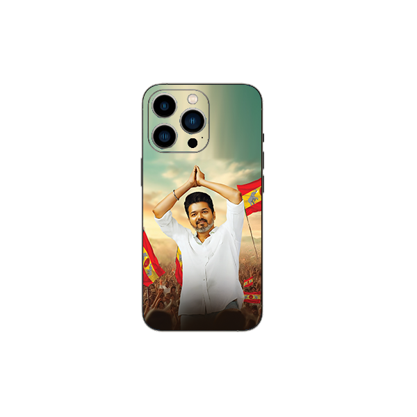 TVK Vijay Mobile back skin