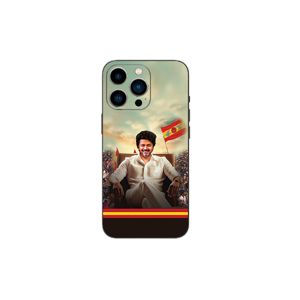 TVK Vijay Mobile back skin