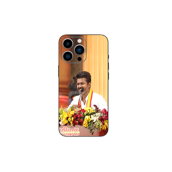TVK Vijay Mobile back skin
