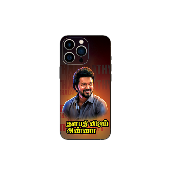 TVK Vijay Mobile back skin