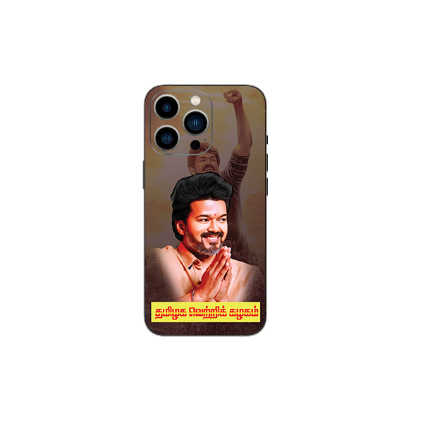 TVK Vijay Mobile back skin