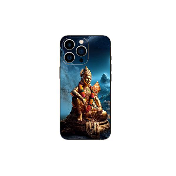 God Murugan Mobile back skin