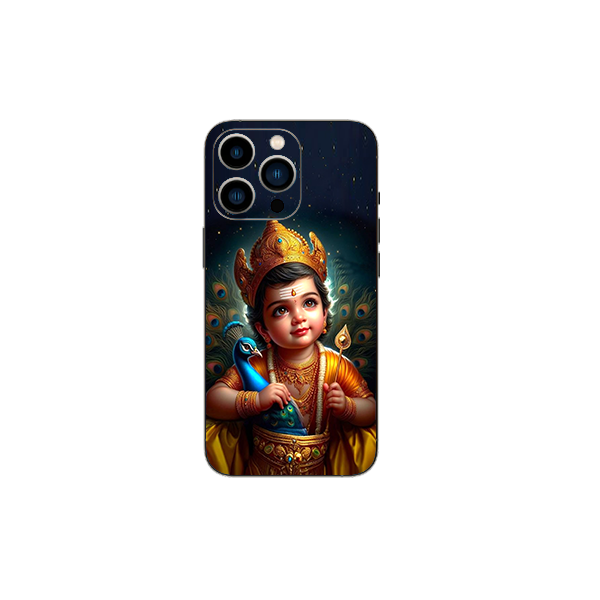 God Murugan Mobile back skin