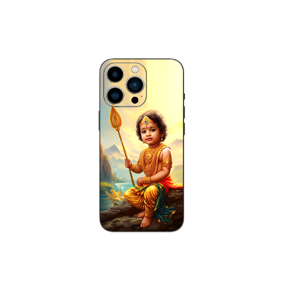 God Murugan Mobile back skin