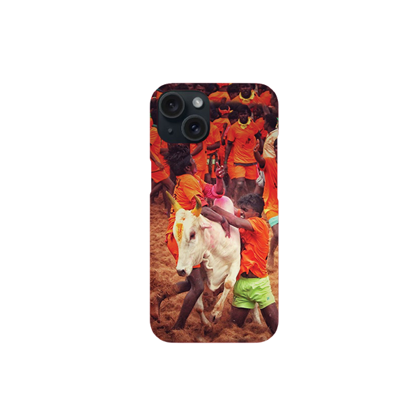Trending Jallikattu Printed Hard Case