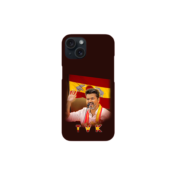 TVK Vijay Printed Hard Case