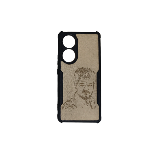 Tvk Vijay leather Engraving