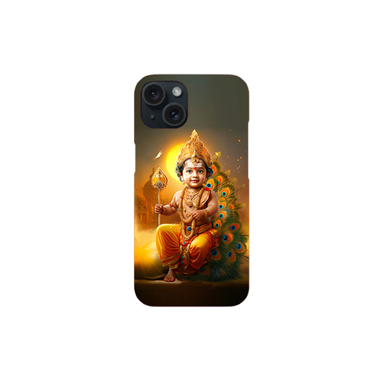 God Murugan Printed  Hard Case