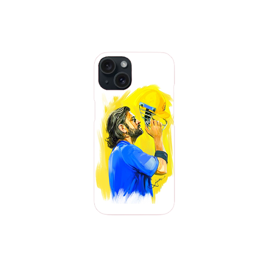 MS Dhoni Printed  Hard Case