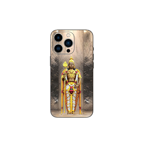 God Murugan Mobile back skin