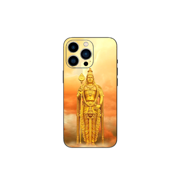 God Murugan Mobile back skin