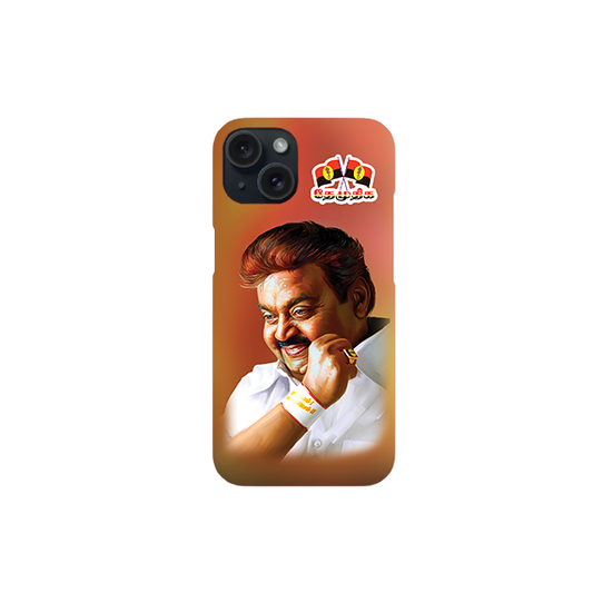 Captain Vijayakandh Printed  Hard Case