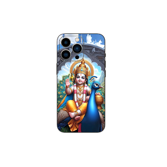 God Murugan Mobile back skin