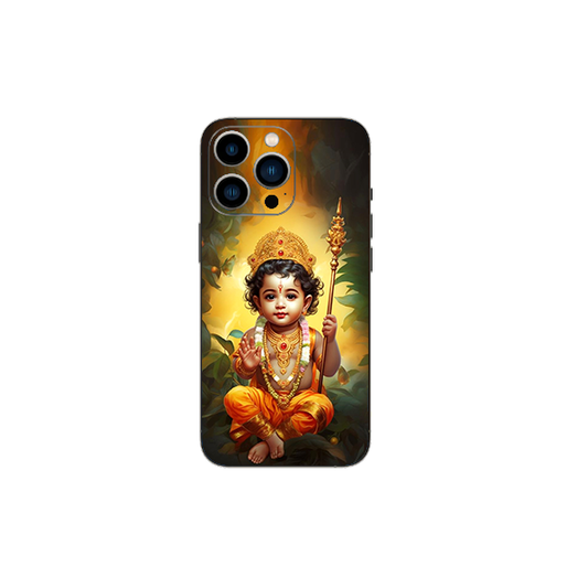God Murugan Mobile back skin