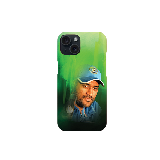 MS Dhoni Printed  Hard Case