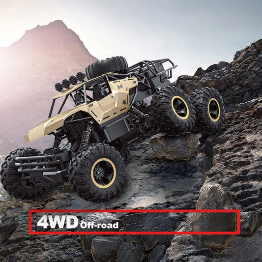 Rock Crawler RC Car 1:10 Scale Large Size 100cm Long, 6-Wheel Drive Monster Truck
